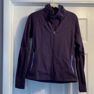 Eddie Bauer purple light weight jacket Sz m